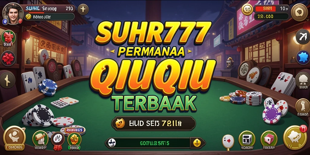 Tampilan gameplay seru dalam permainan QiuQiu SUHU777.